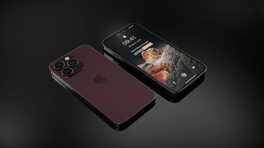 El diseño del iPhone 14 Pro