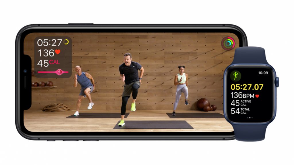 What will be on the Apple Fitness Plus service