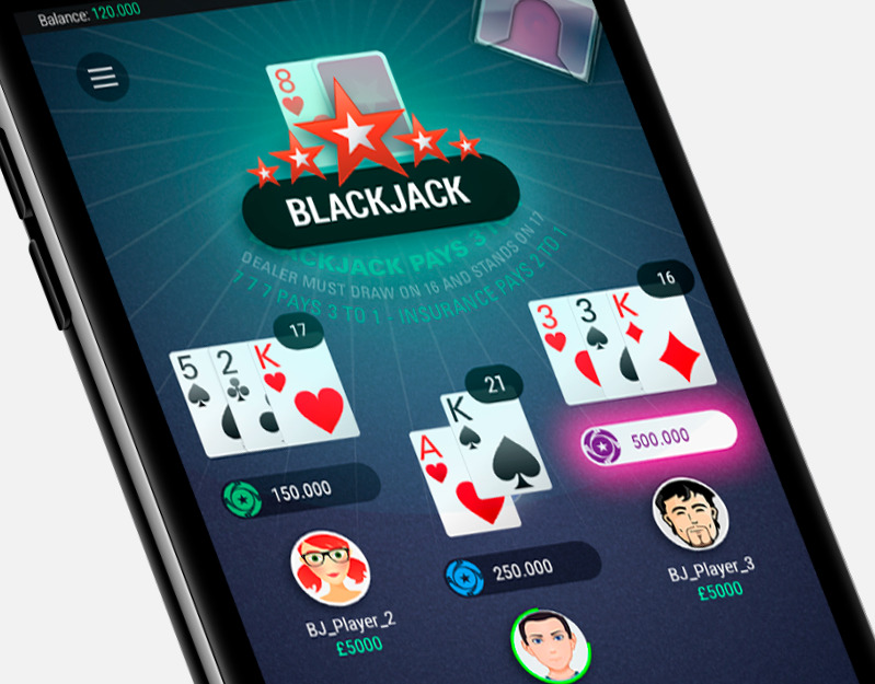 Arten von Blackjack für Smartphones