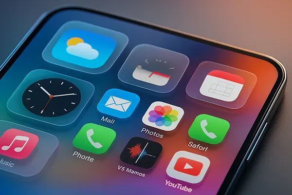 Concept Apple futuriste
