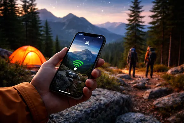 Satelliten-Nachrichten iPhone